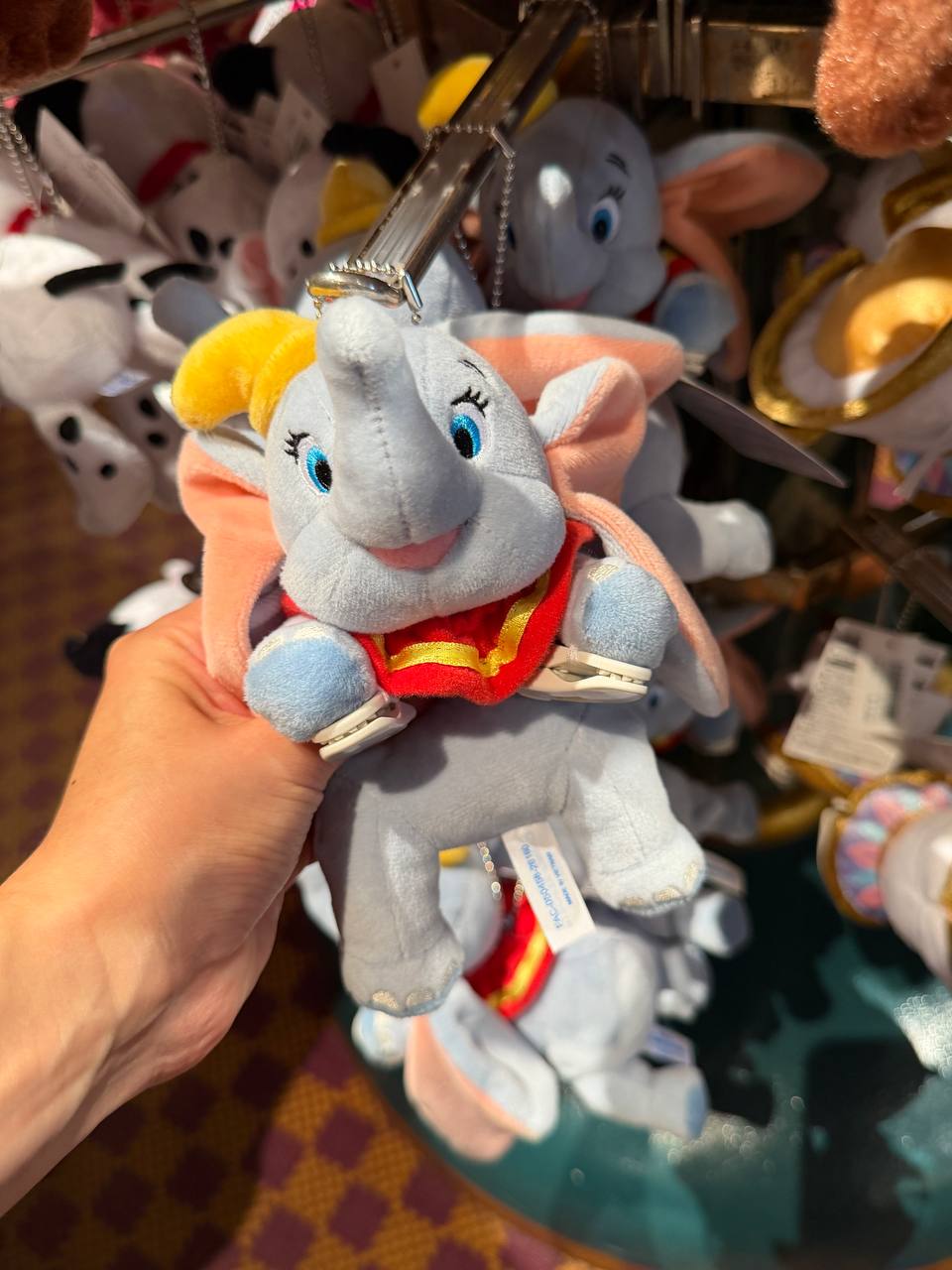 Peluche Dumbo de Hombro
