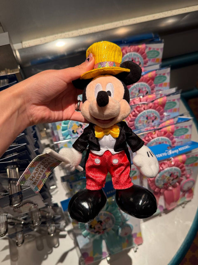 Bag Charm Mickey Mago con Sombrero