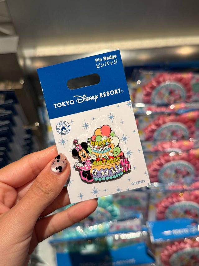 Pin Minnie Mouse Cumpleaños Disney