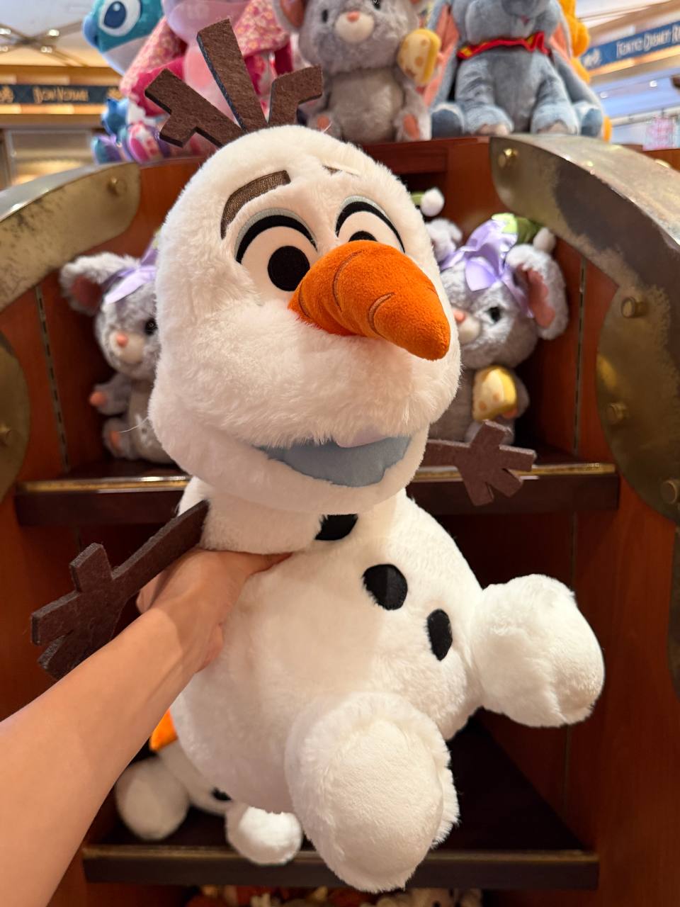 Peluche Olaf Sentado