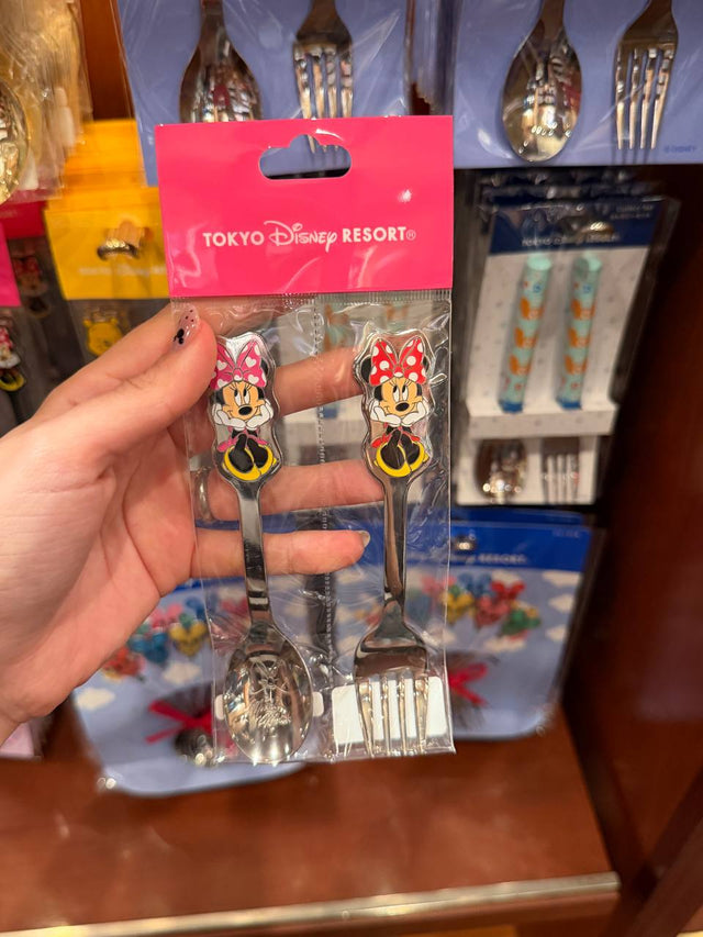 Cubierto Minnie Rojo