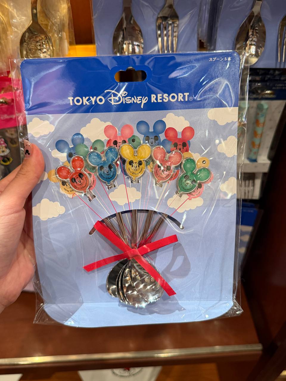 Set de Cubiertos Mickey Mouse Multicolor