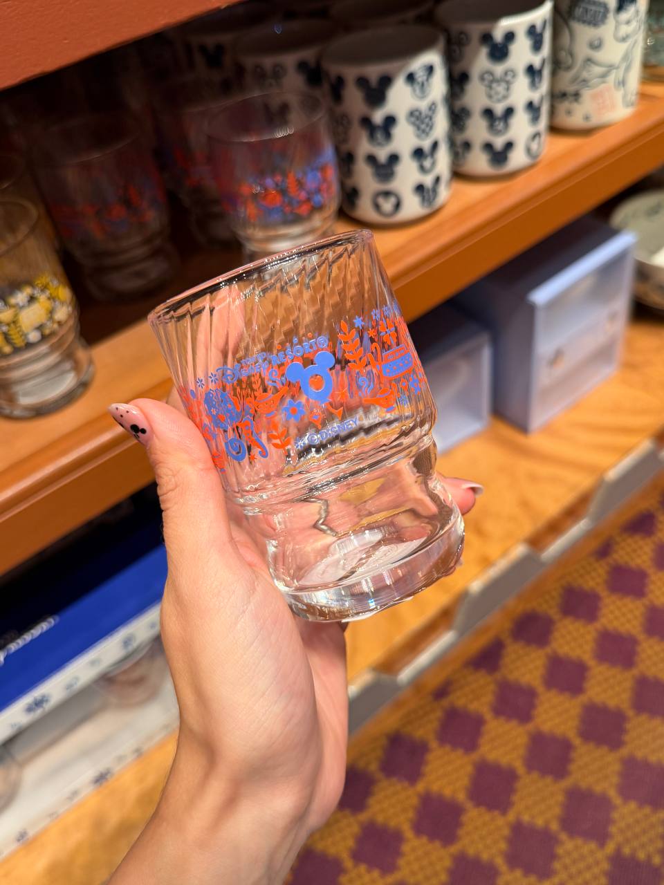 Vaso Mickey Disney de Cristal