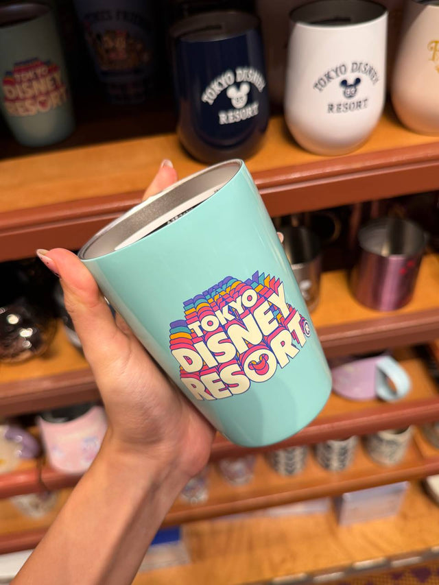 Taza Térmica Mickey Tokyo Disney Resort Verde Menta