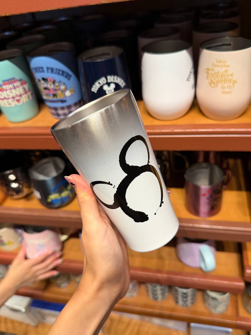 Taza térmica Mickey Blanca