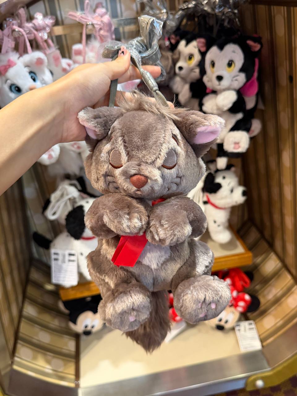 Bolsito Berlioz Peluche Gris