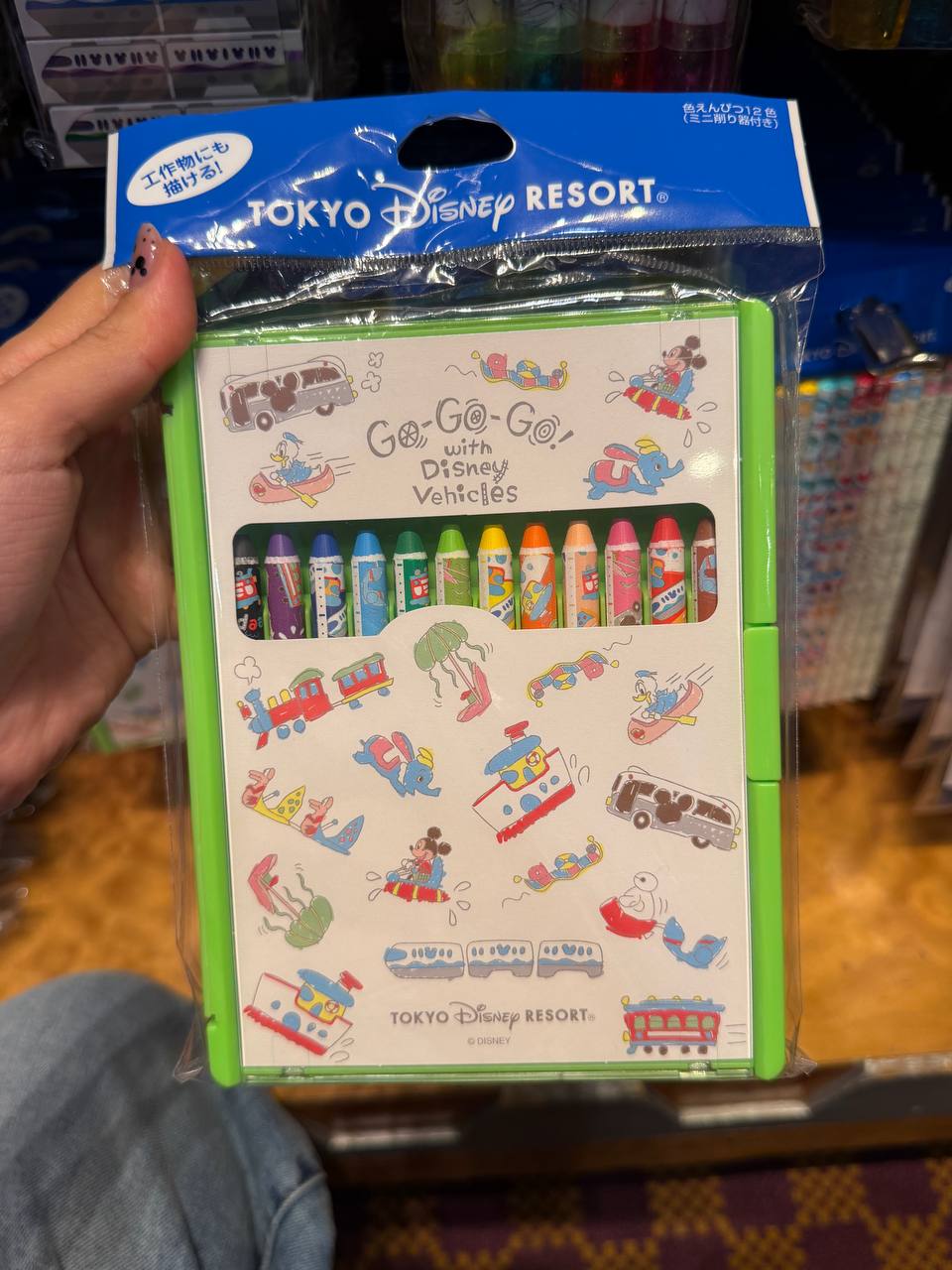 Crayones Disney Vehículos Tokyo Disney Resort