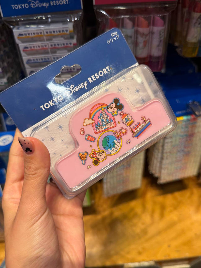 Clip Chip Disney Tokyo Resort Rosado