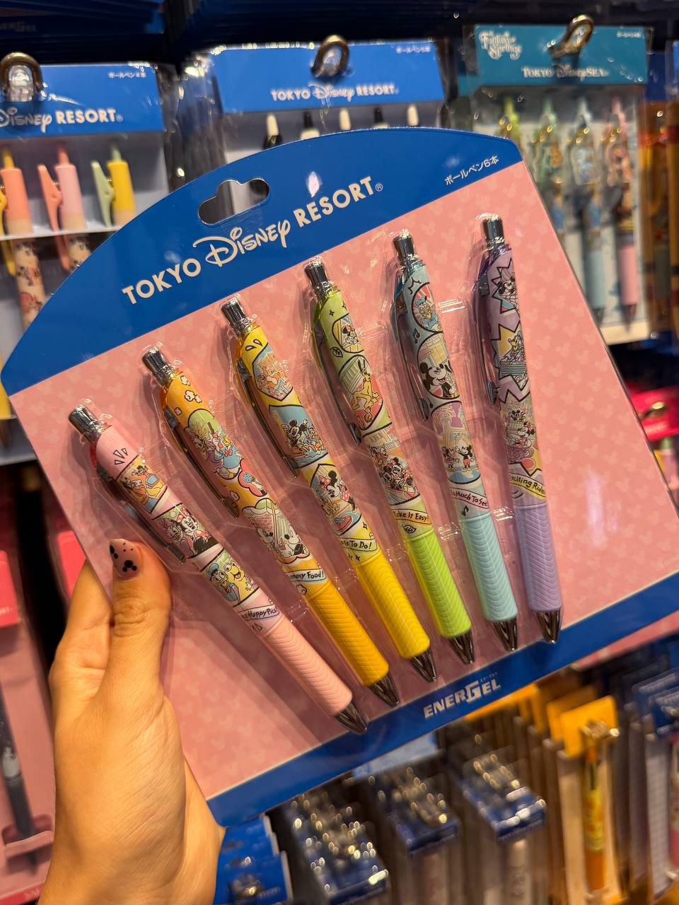 Set de Lapiceras Mickey Disney Tokyo