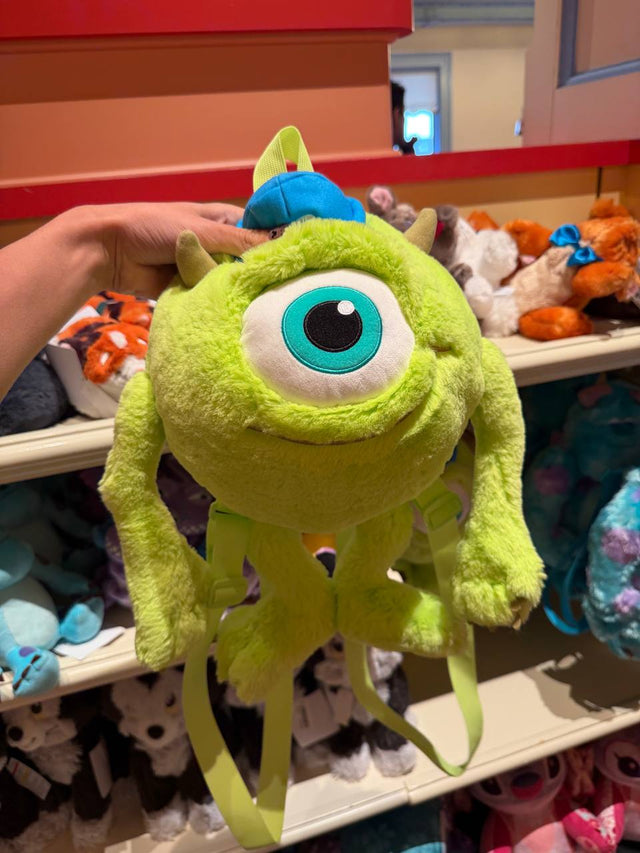 Mochila Mike Wazowski Verde de un Ojo