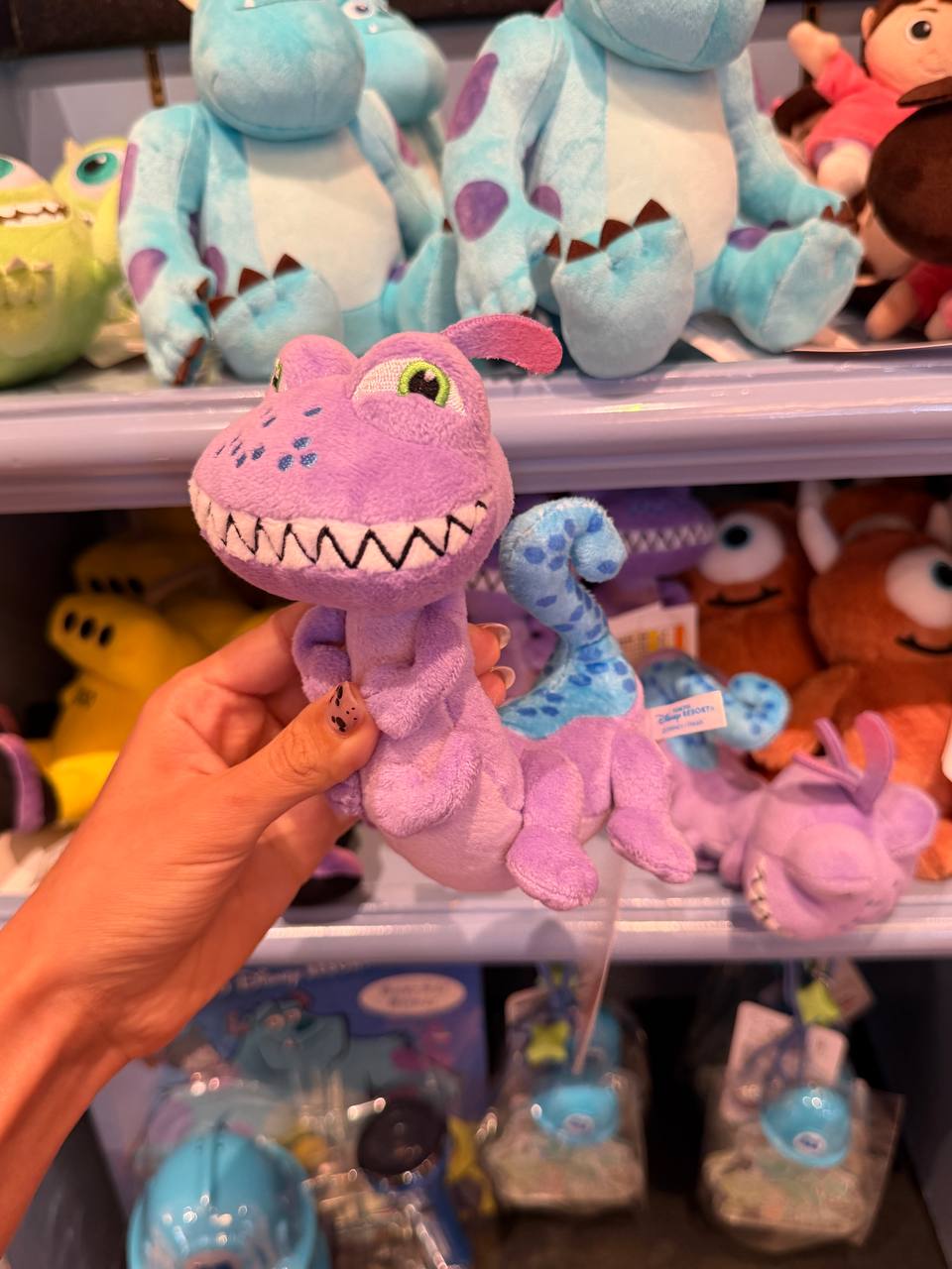 Peluche Rangar con Dinosaurio Azul