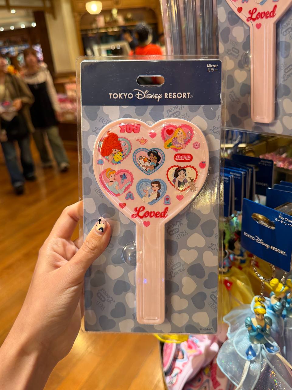 Espejo Princesas Disney Corazón