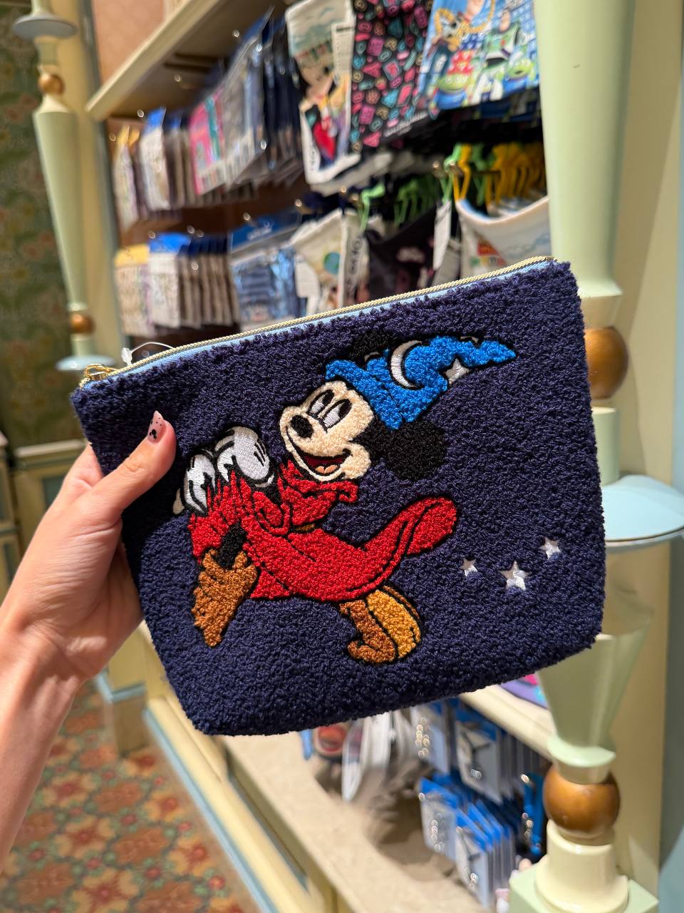 Estuche Mickey Fantasía Azul Marino