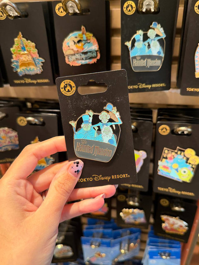 Pin Haunted Mansion Disney Tokyo Azul