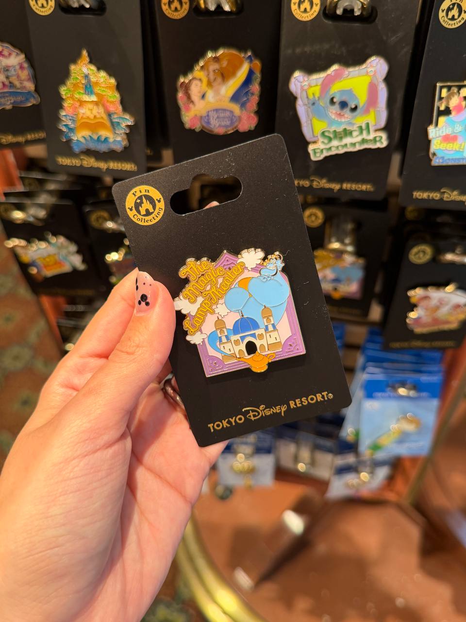 Pin Genio The Magic Lamp Theater Disney Tokyo