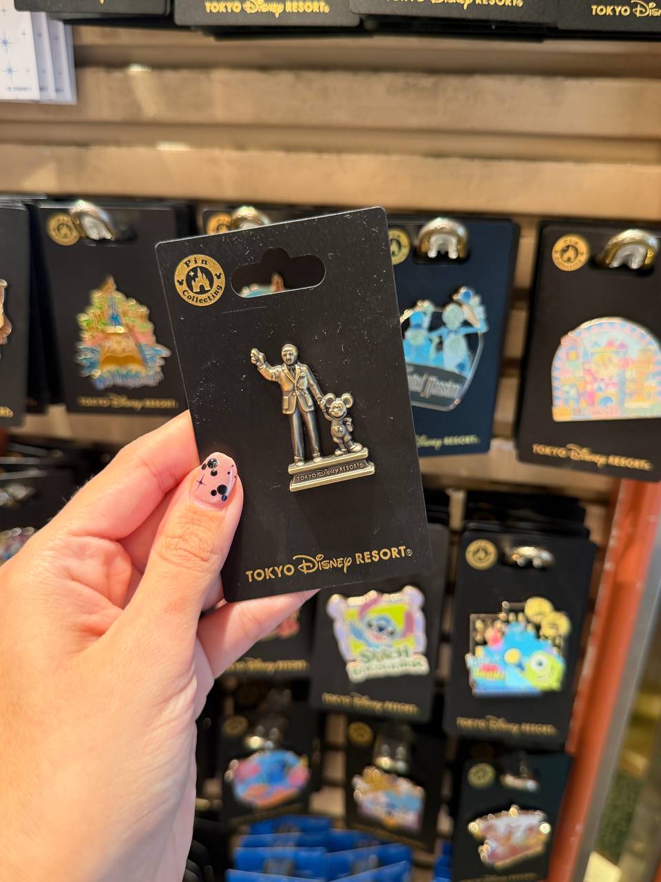 Pin Walt Disney y Mickey Mouse Tokyo Disney Resort