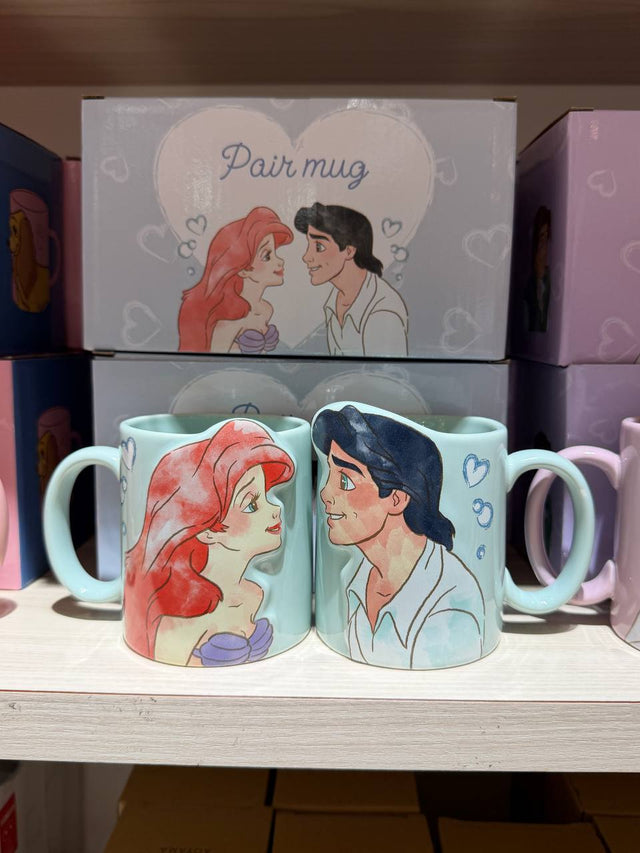 Set 2 Tazas La Sirenita Pareja