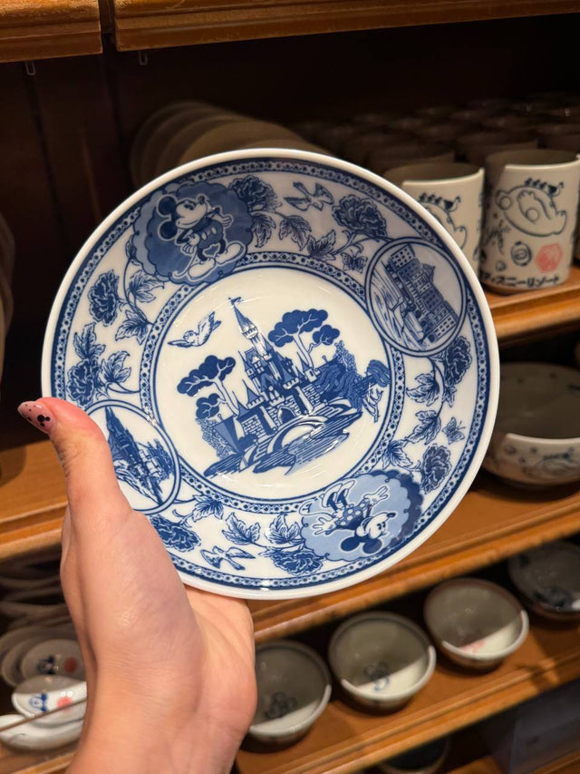 Bowl Castillo Vintage Mickey Azul