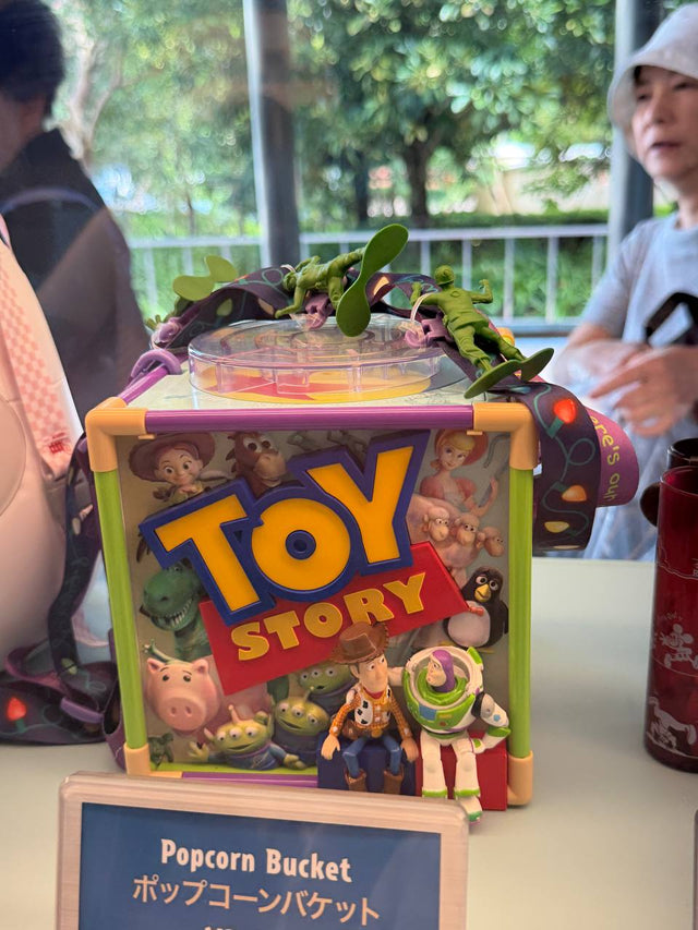 Bucket Toy Story Tokyo Woody y Buzz