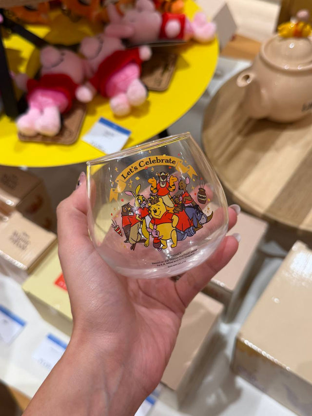 Vaso Winnie de Cristal Let's Celebrate
