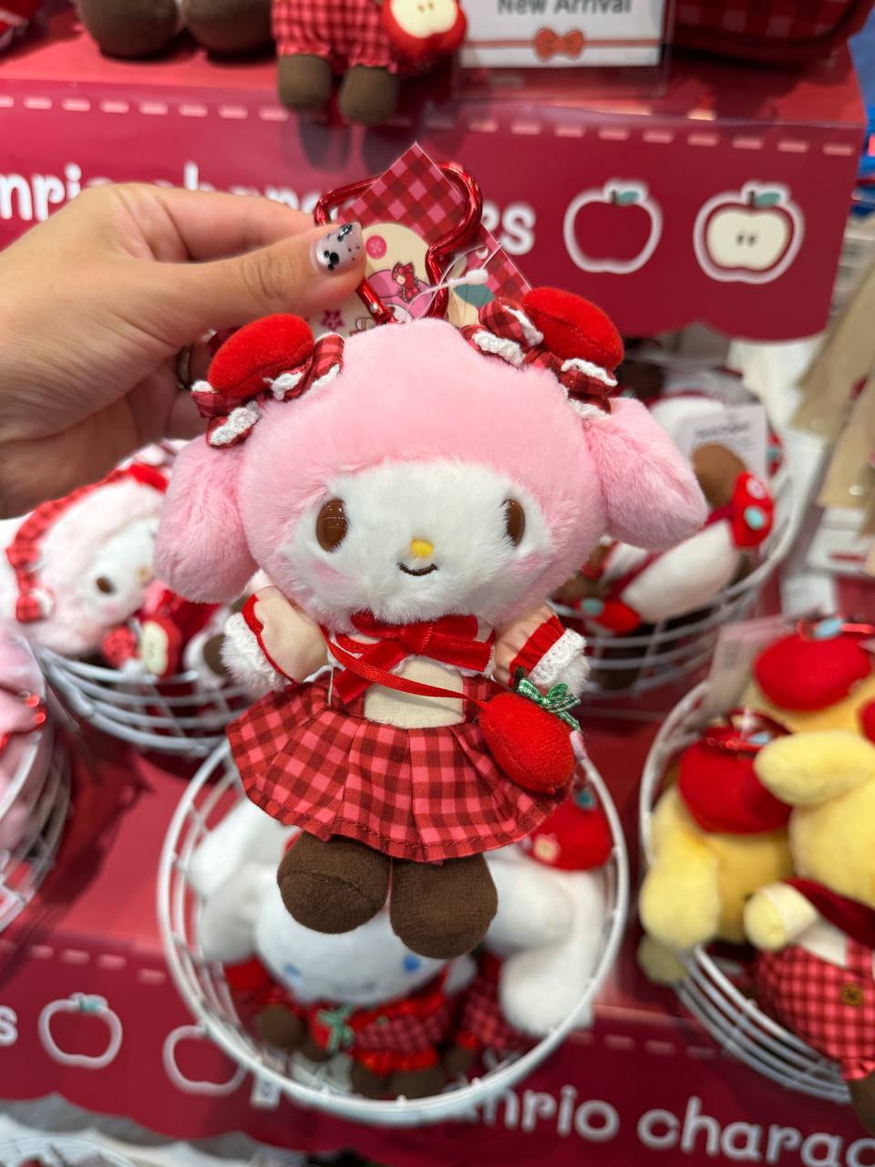 Llavero My Melody Vestido de Fresas
