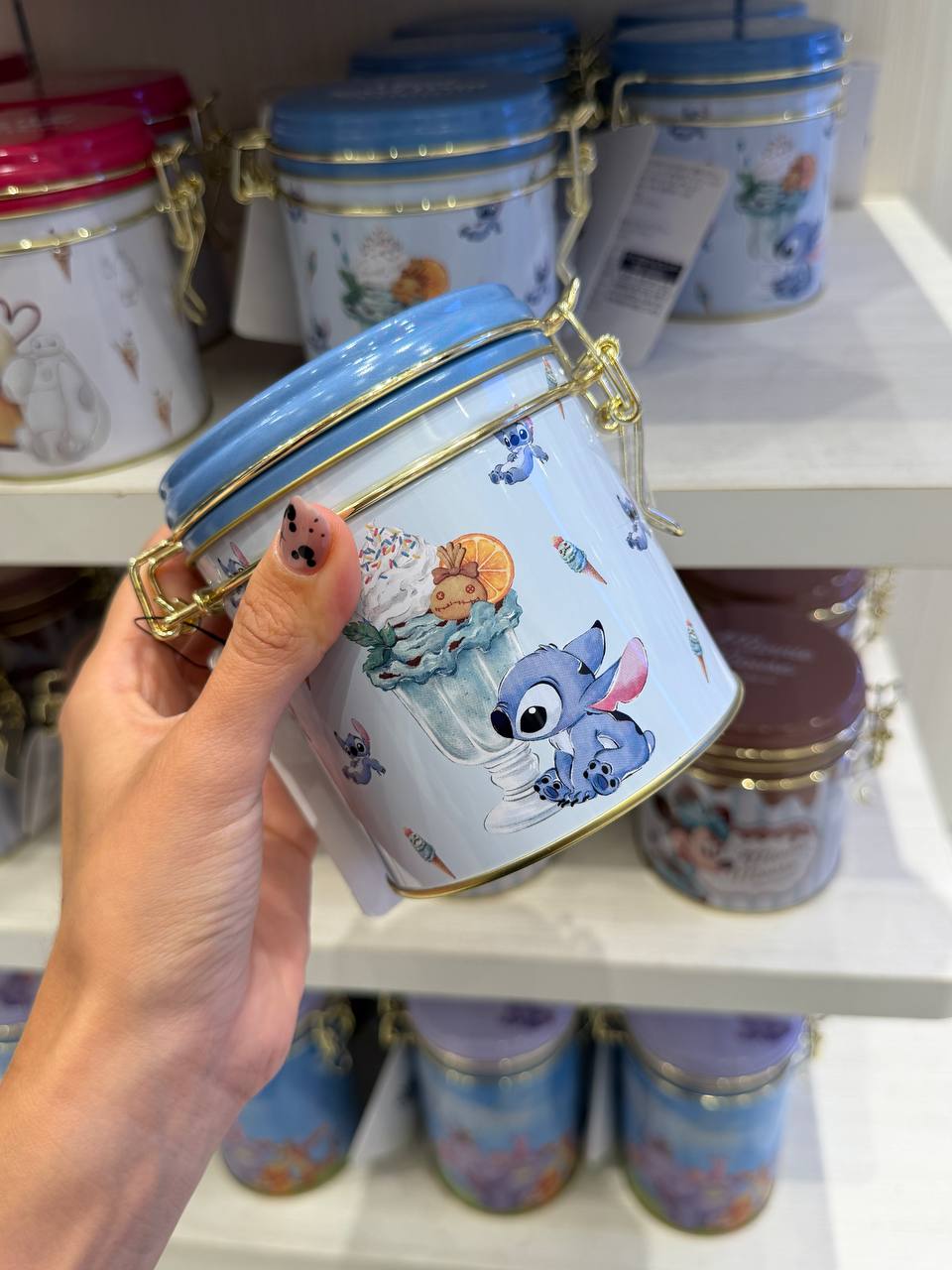 Caja Metálica Stitch Disney Tokyo