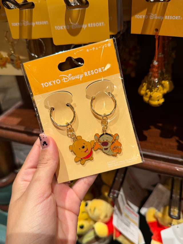 Llavero Doble Winnie y Tigger Disney Tokyo