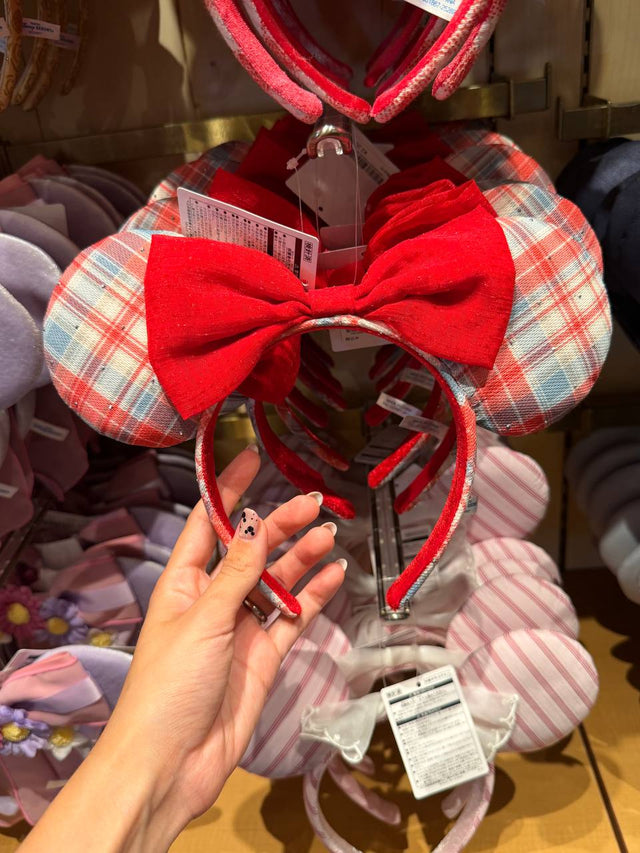 Accesorio de pelo Minnie Lazo Rojo