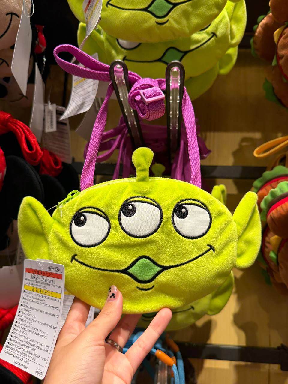 Cartera Alien Toy Story Verde
