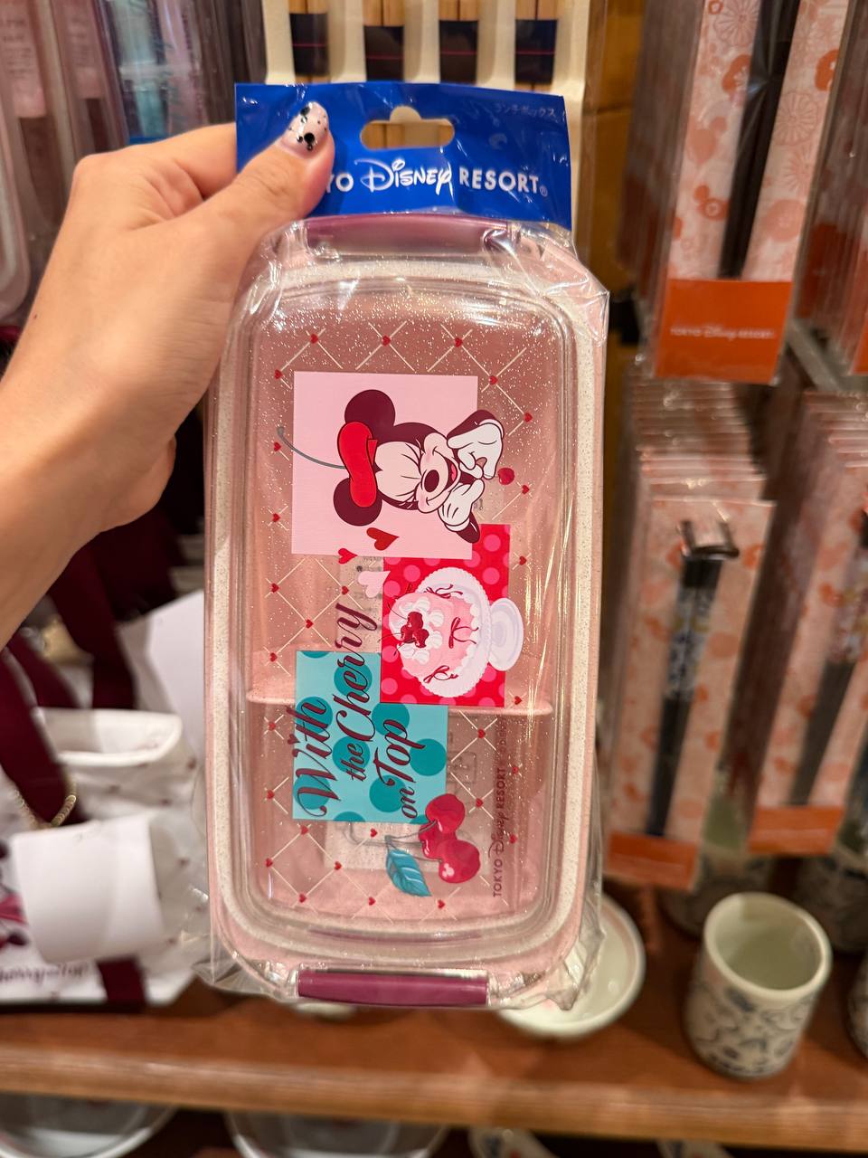Set Bento Minnie Rosado