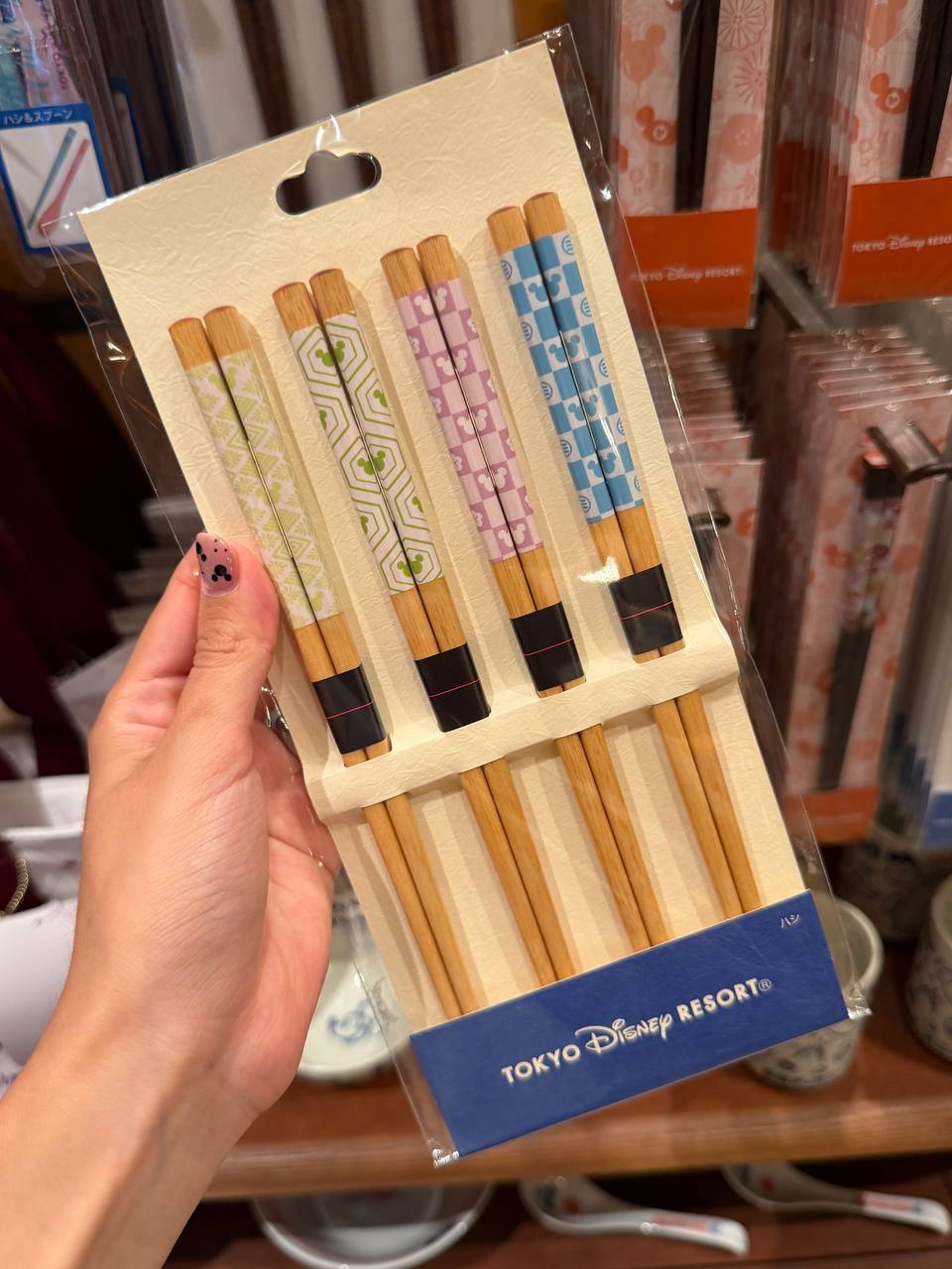 Set de Cubiertos Disney Resort Palillos Decorados
