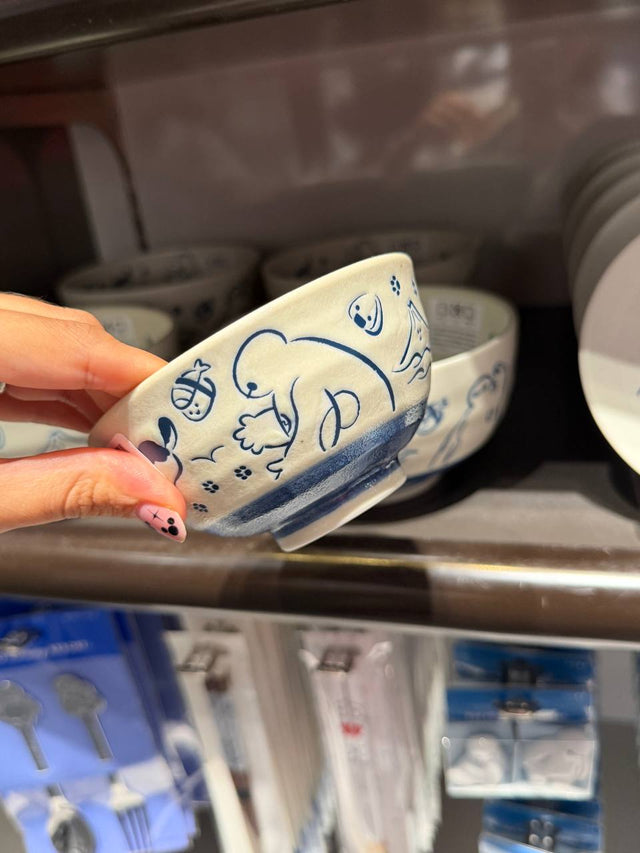 Bowl Baymax Pequeño Azul y Blanco