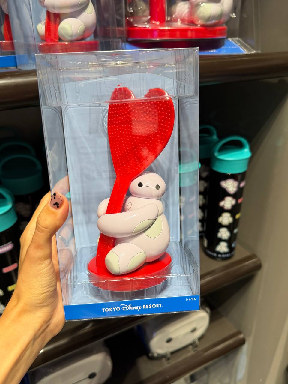 Cuchara Arrocera Baymax Roja Tokyo Disney Resort