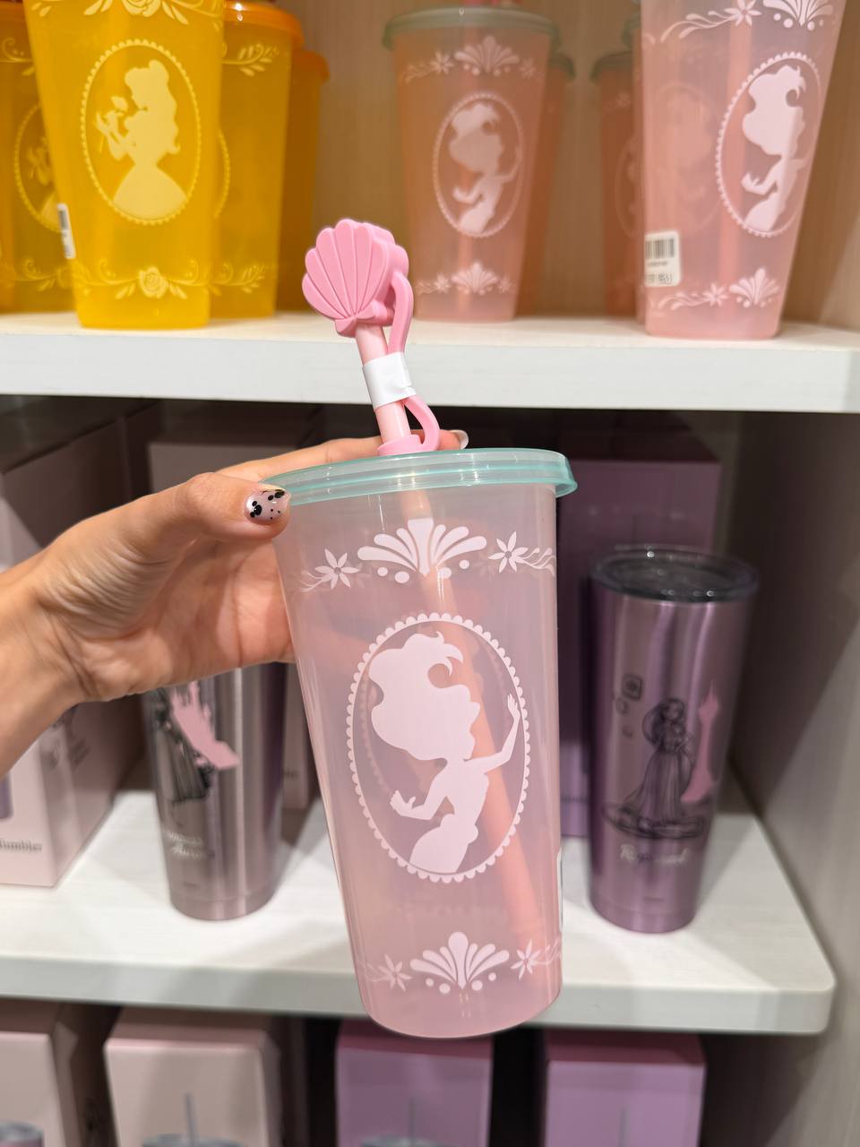 Vaso Cambia de Color Ariel Disney