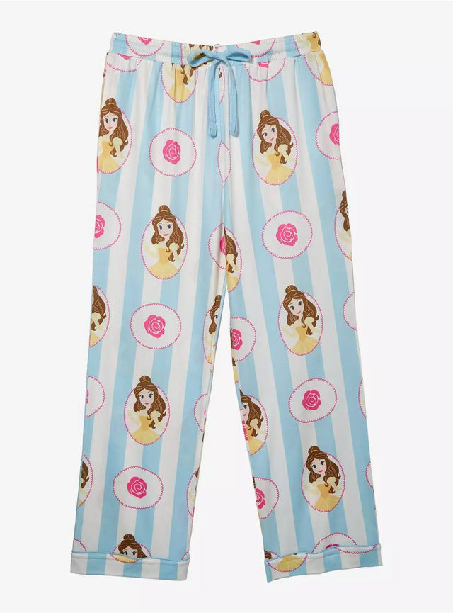 Pantalón de Pijama Bella Rayas Celestes