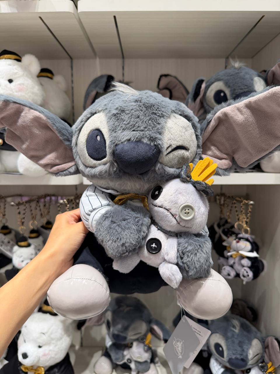 Peluche Stitch con Compañero Gris Disney Tokyo