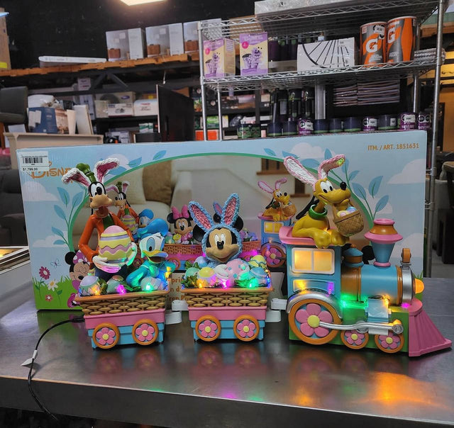 Tren de Pascua Disney con Luces