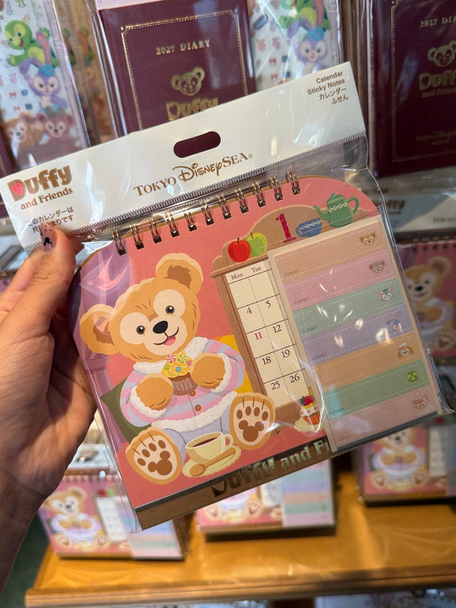 Calendario Duffy and Friends 2027 con Notas Adhesivas