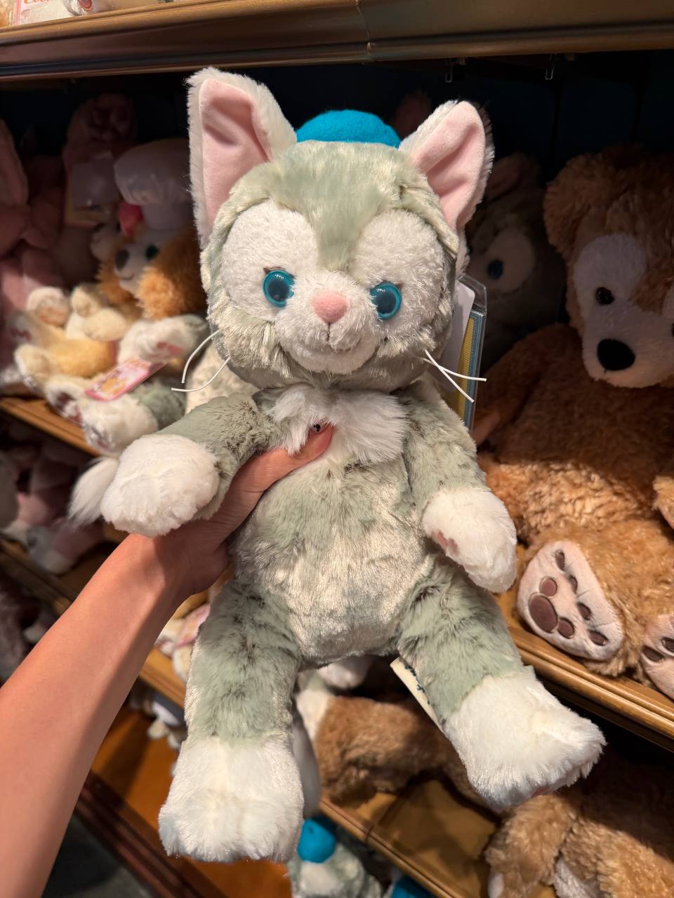 Peluche Gelatoni con Boina Azul