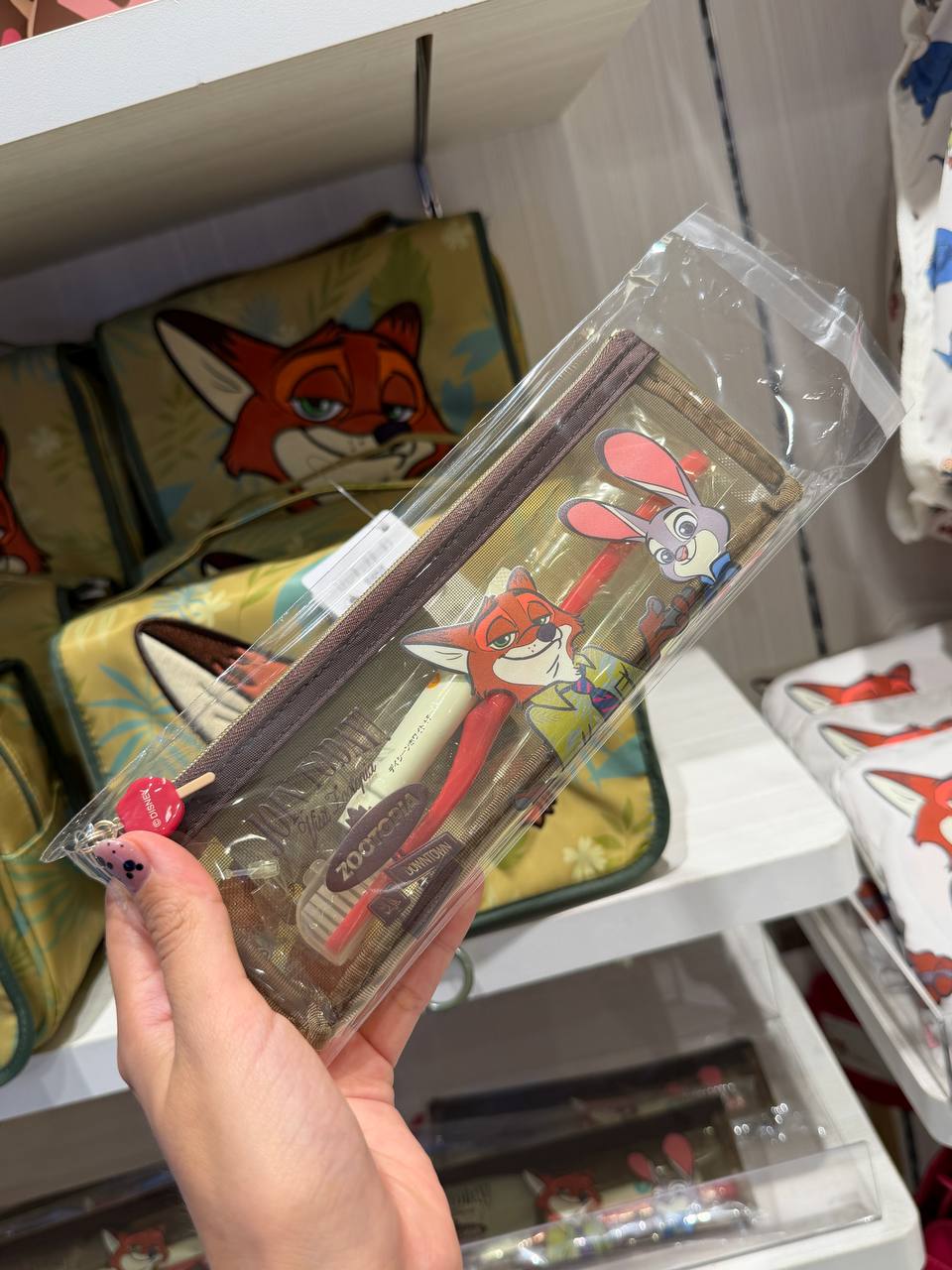 Estuche de Viaje Zootopia Nick y Judy