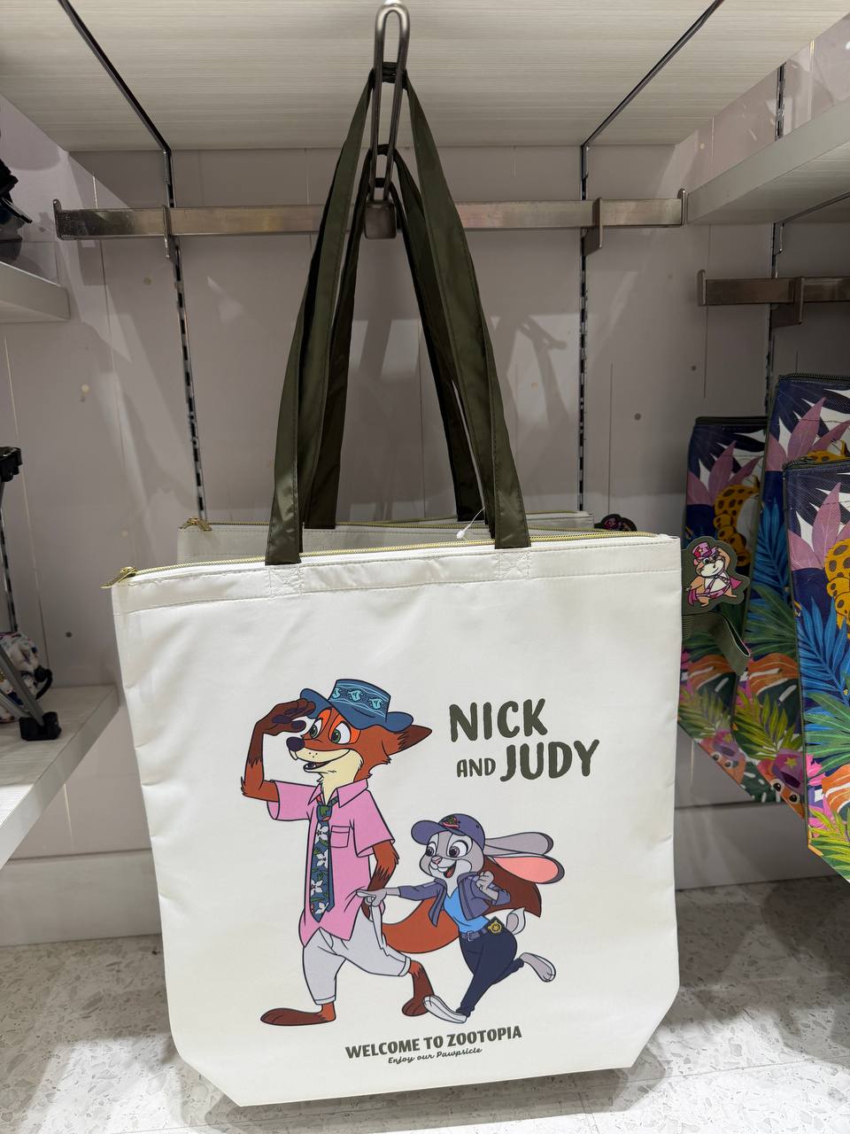 Tote Bag Nick y Judy de Zootopia
