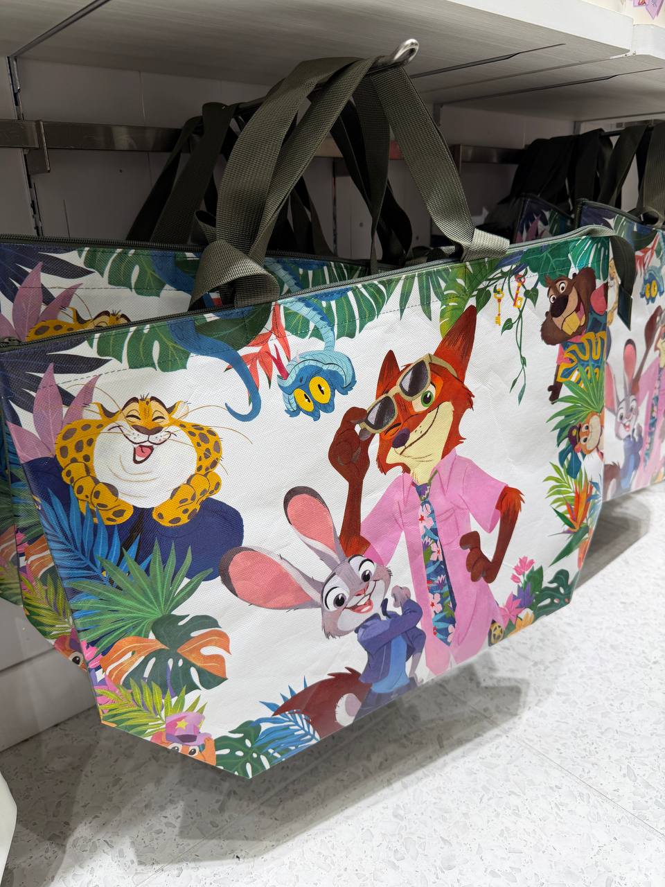 Bolsa Reutilizable Zootopia Tropical