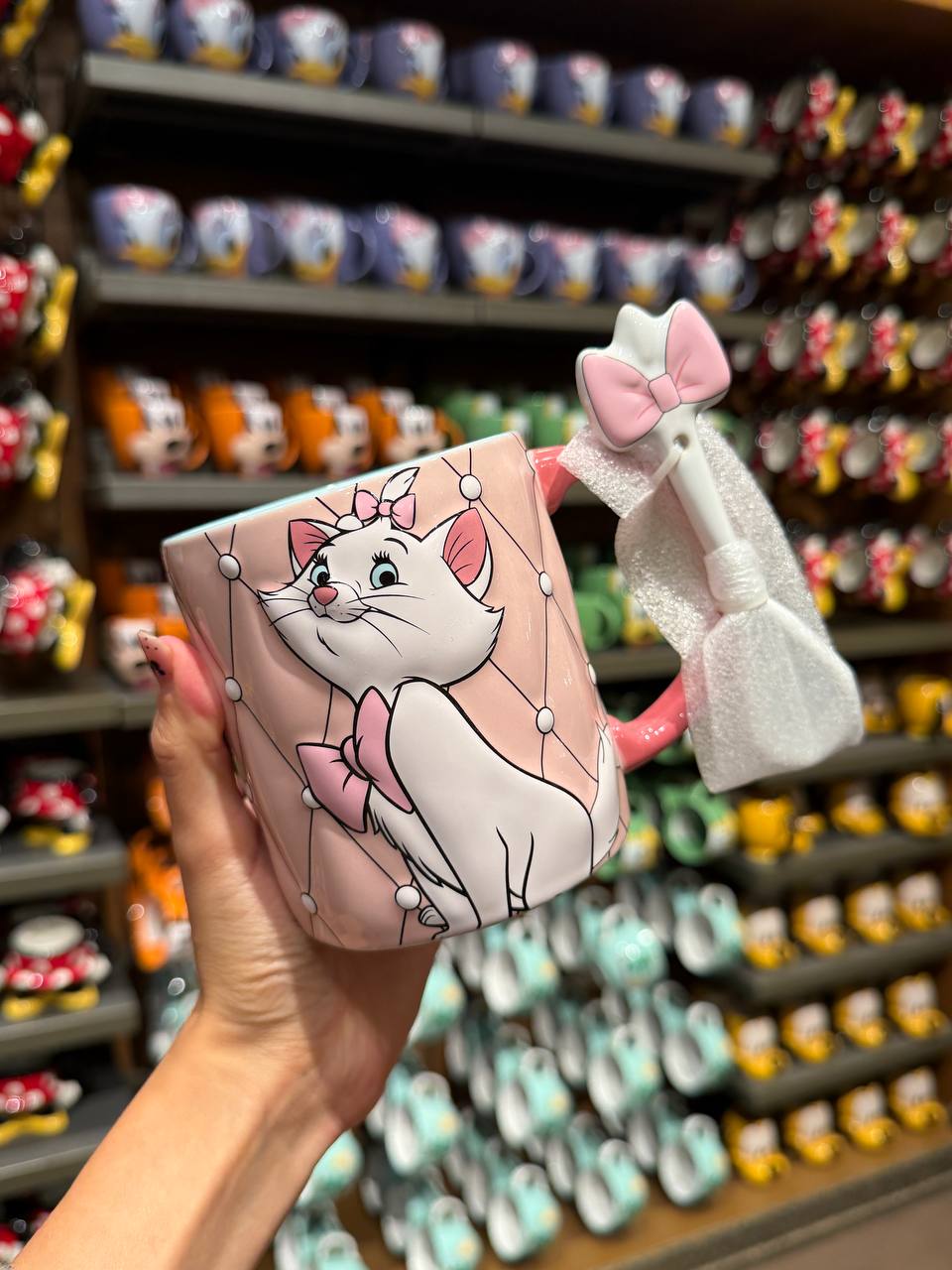 Tazón Gatita Marie Rosado