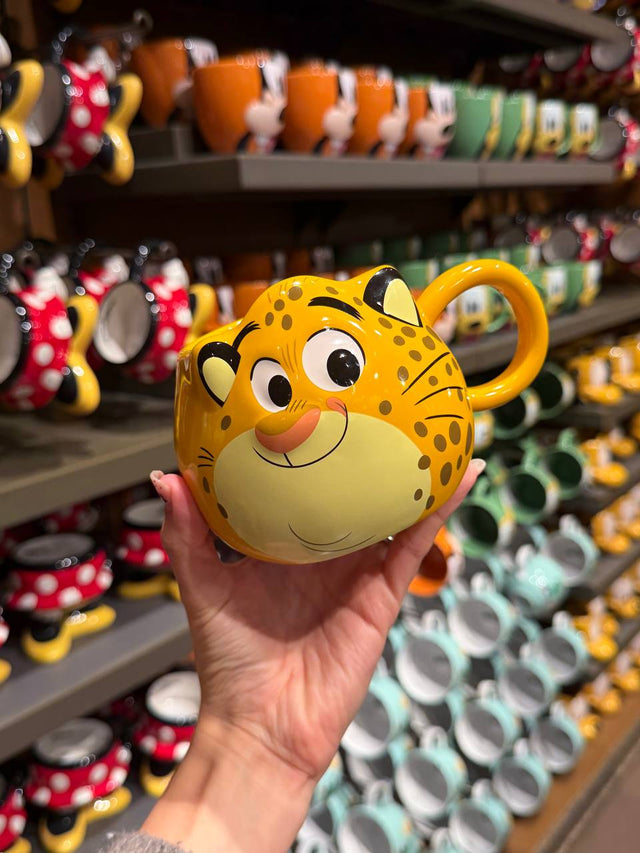 Tazón Clawhauser de Zootopia con Forma de Rostro