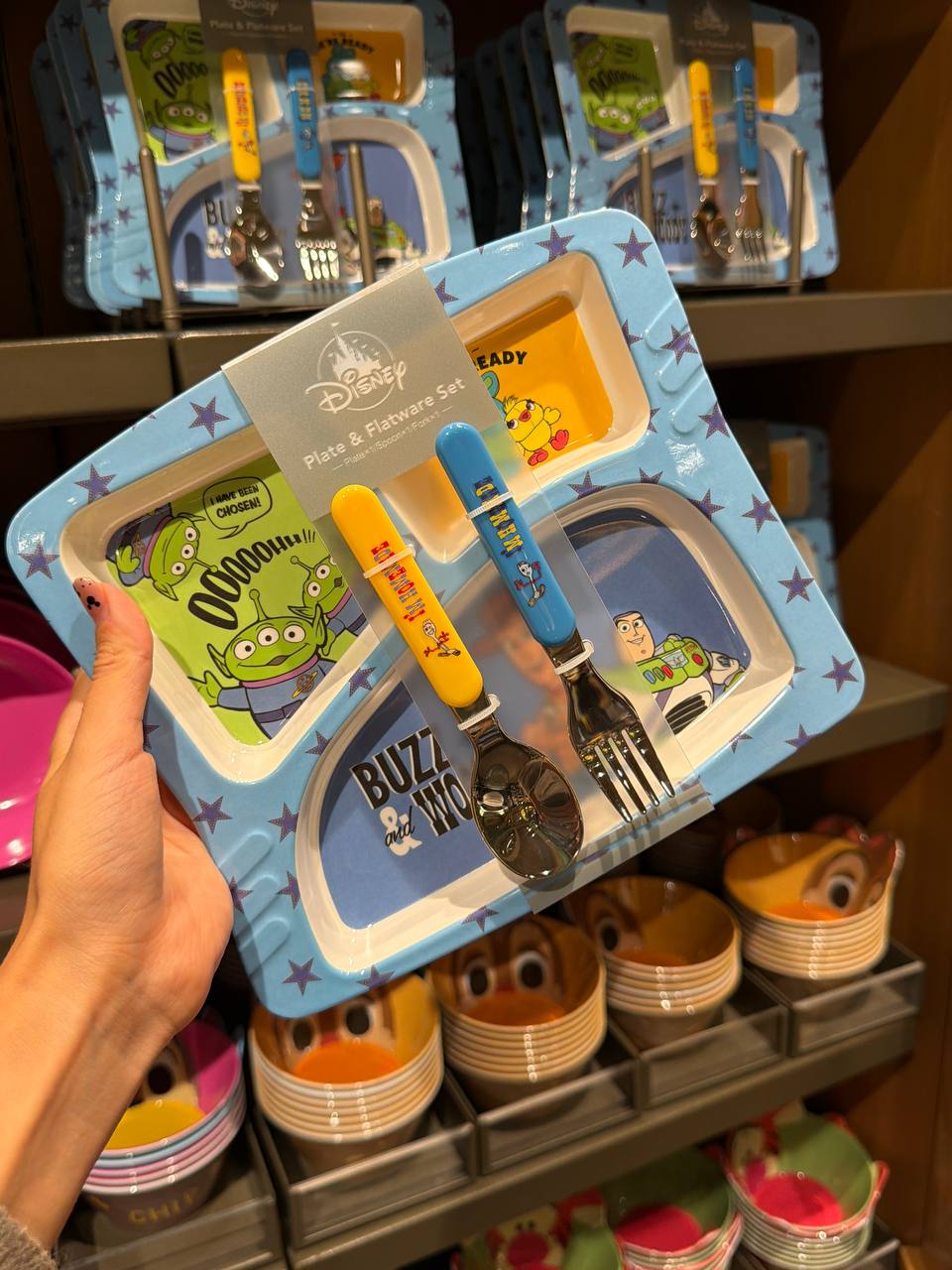 Plato Toy Story Buzz Lightyear y Aliens