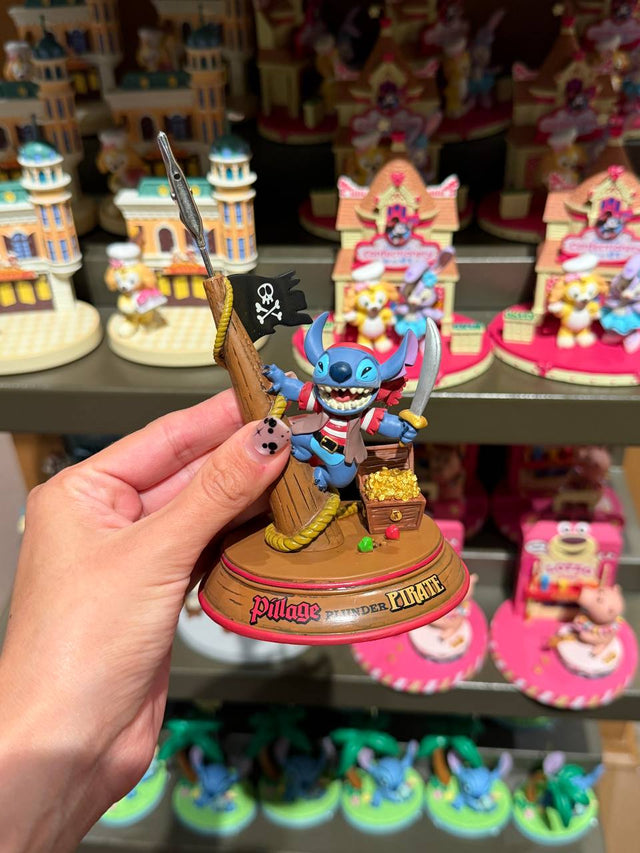 Figura Stitch Pirata Porta Foto