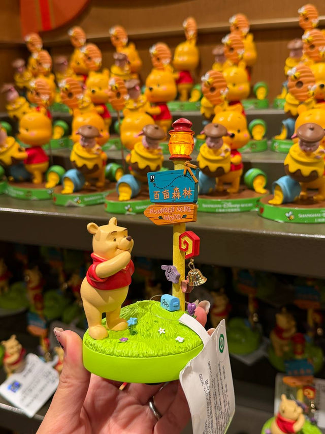 Figura Porta Foto Winnie con Luz