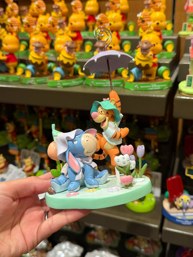 Figura Winnie con Tigger y Eeyore Porta Foto