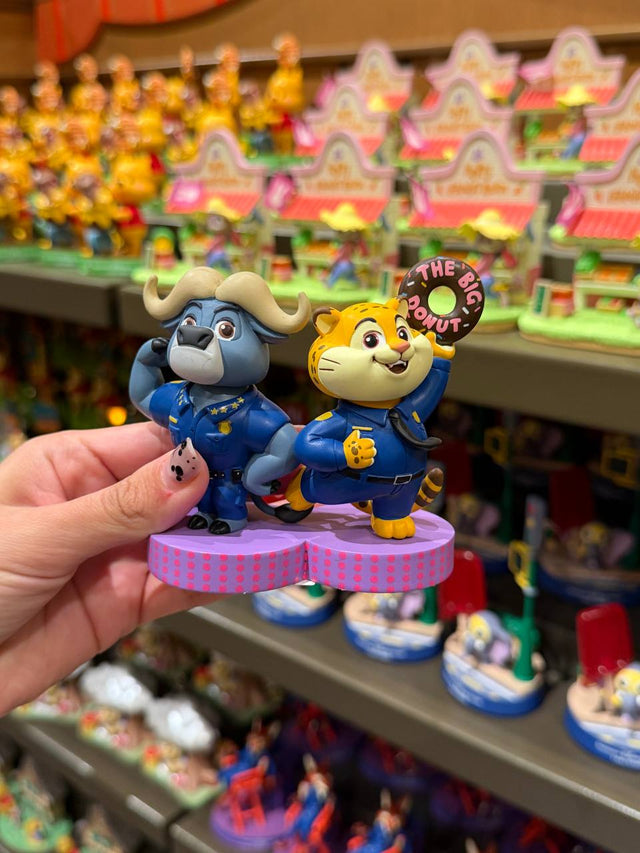 Figura Porta Foto Zootopia Bogo y Clawhauser