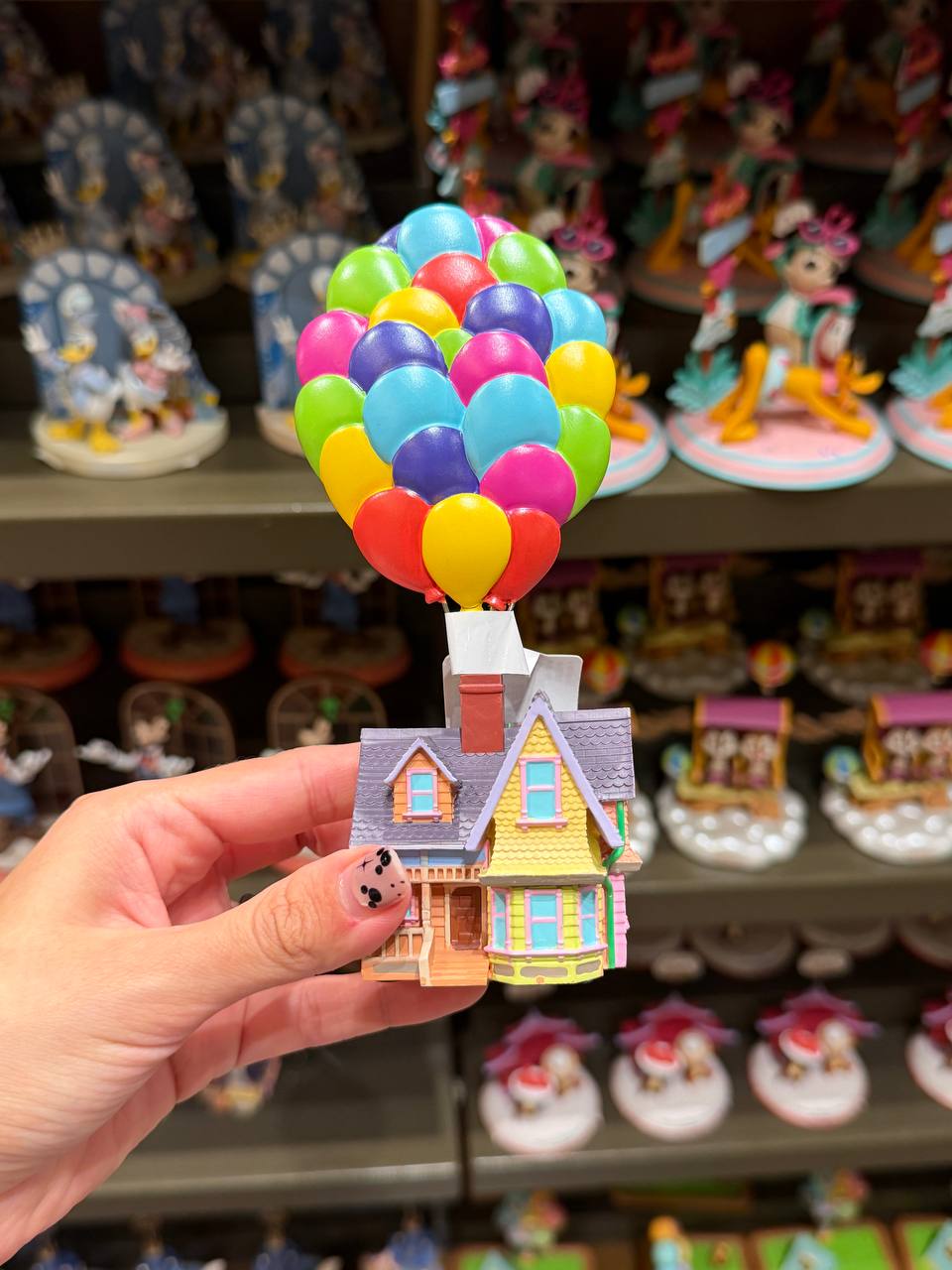 Figura Porta Foto Casa de Up con Globos